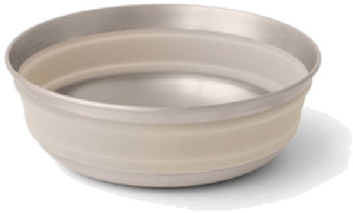 Sea To Summit Detour Stainless Steel Collapsible Bowl - M - Grau