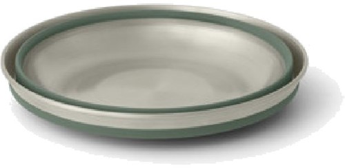 Sea To Summit Detour Stainless Steel Collapsible Bowl - M - Green