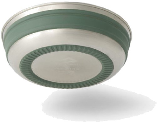 Sea To Summit Detour Stainless Steel Collapsible Bowl - M - Green