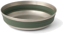 Sea To Summit Detour Stainless Steel Collapsible Bowl - L - Grün