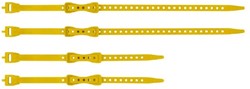 Sea To Summit Stretch-Loc Mini Strap Set - Sulphur (4 pcs)