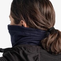 Buff Polar Neck Warmer - Solid Dark Navy