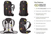 Nemo Men's Persist Endless Promise 45L - Black