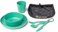 Sea To Summit Camp Dinnerware Set w/ Mesh Sack - Cabbage (6 pcs)