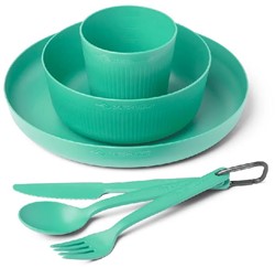 Sea To Summit Camp Dinnerware Set w/ Mesh Sack - Cabbage (6 pcs)