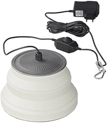Pro Plus Pendelleuchte LED Klappbar Silikon Weiß - Durchmesser 15 cm