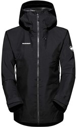 Mammut Crater IV HS Hooded Jacket - Black - Women's Hardshell Jacket