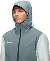Mammut Linard Guide HS Hooded Jacket M - Silver Sage/Strata