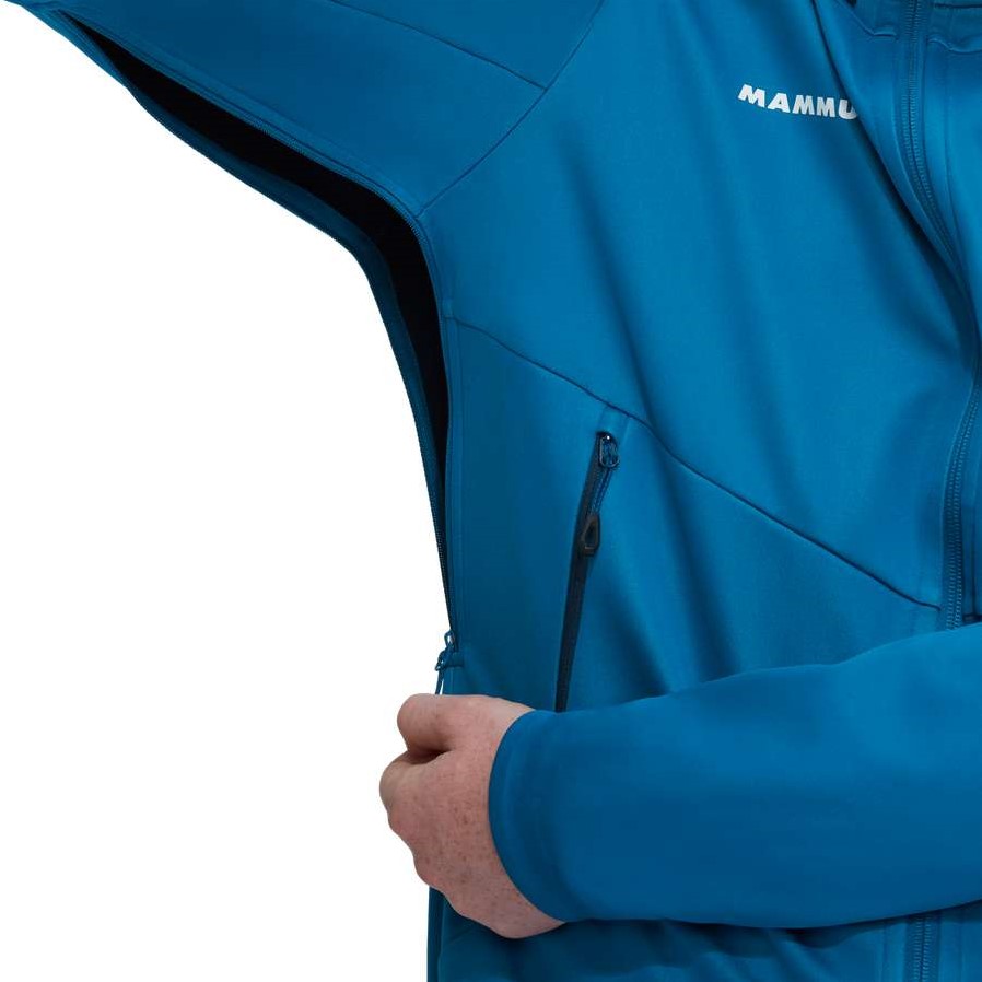 Mammut Ultimate VII Softshell Jacket Men Deep Ice BIKE24
