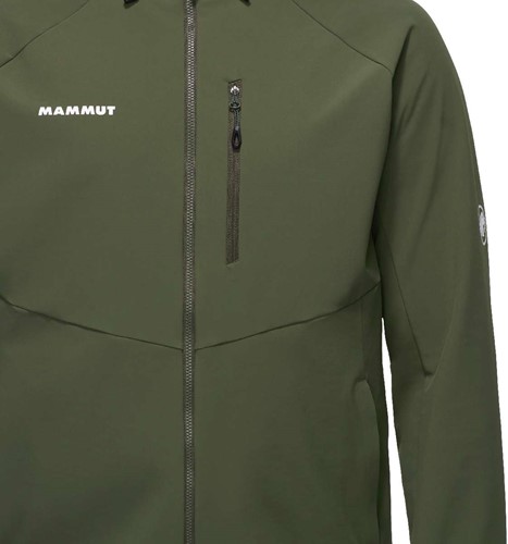 Mammut Ultimate Comfort SO Hooded Jacket M - Dark Marsh
