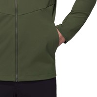 Mammut Ultimate Comfort SO Hooded Jacket M - Dark Marsh