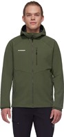 Mammut Ultimate Comfort SO Hooded Jacket M - Dark Marsh