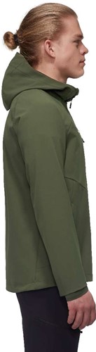 Mammut Ultimate Comfort SO Hooded Jacket M - Dark Marsh