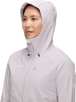 Mammut Ultimate Comfort SO Hooded Jacket W - Alpine Calamint