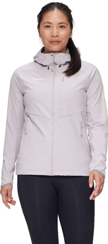 Mammut Ultimate Comfort SO Hooded Jacket W - Alpine Calamint