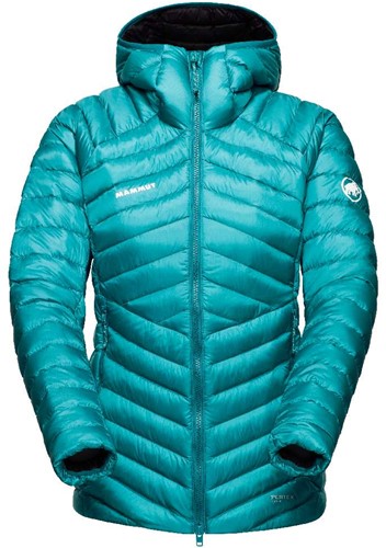 Mammut Broad Peak IN Hooded Jacket W - Deep Teal/Black - L
