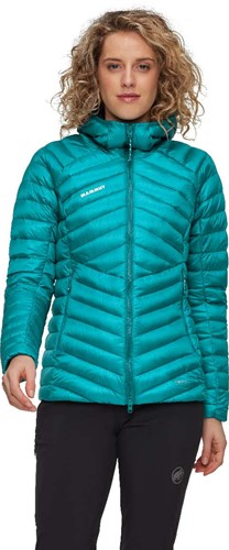 Mammut Broad Peak IN Hooded Jacket W - Deep Teal/Black