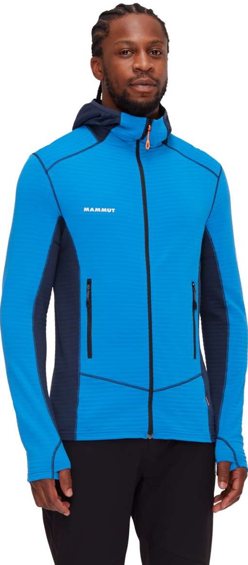 All Lights On Fleece Mammut Felpa Taiss Light Ml Hooded Jacket