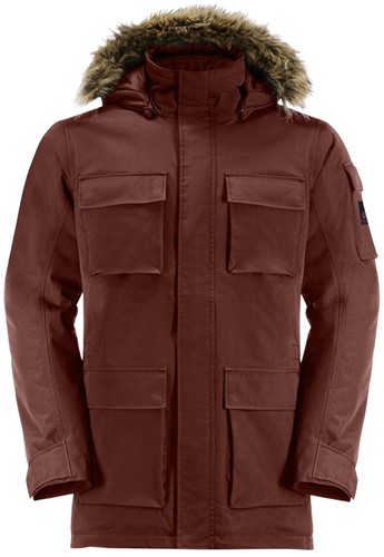 Jack Wolfskin Glacier Canyon Parka - Intense Rust - M
