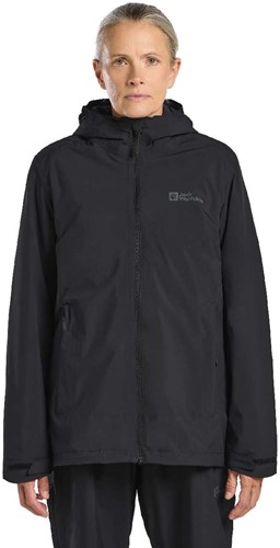 Jack Wolfskin Moonrise 3-in-1 Jacket W - Black