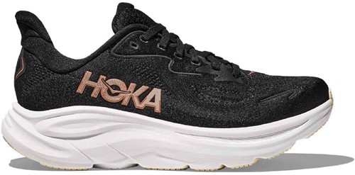 Hoka W Clifton 10 - Black/Rose Gold - 37 1/3 (US 6.5)