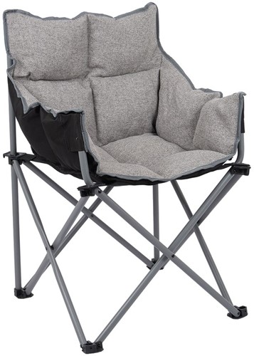 Bo-Camp Montpellier Camping Chair - Grey