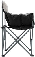 Bo-Camp Montpellier Camping Chair - Grey