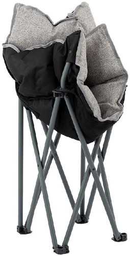 Bo-Camp Montpellier Camping Chair - Grey