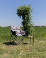 Bo-Camp Montpellier Camping Chair - Grey