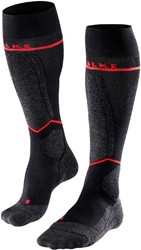 Falke SK4 Advanced Compression Light - Black Mix - Skisocken