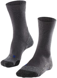Falke TK2 Explore Cool - Asphalt Melange - Wandersocken Damen