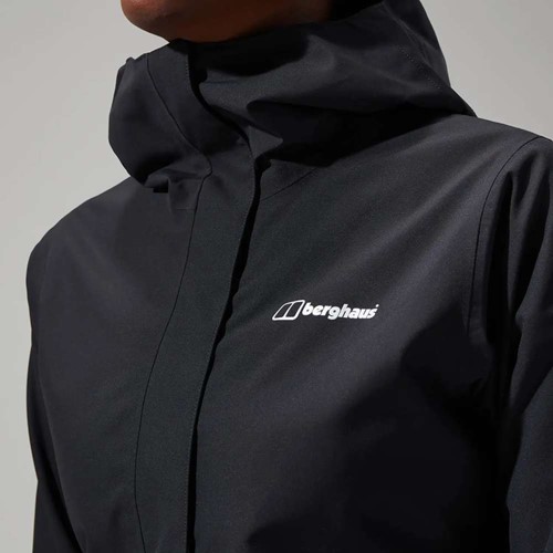 Berghaus W's Omeara Long Jacket - Black
