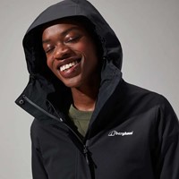 Berghaus W's Omeara Long Jacket - Black