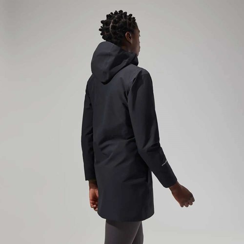 Berghaus W's Omeara Long Jacket - Black