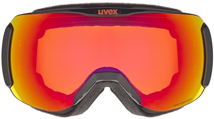 Uvex Downhill 2100 CV - Black/Mirror Scarlet/Colorvision