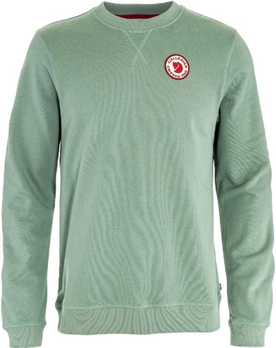 Fjällräven 1960 Logo Badge Sweater M - Misty Green - L