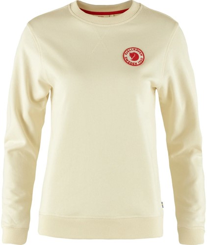 Fjällräven 1960 Logo Badge Sweater W - Chalk White - M