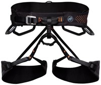 Mammut Comfort Fast Adjust Harness M - Black/Safety Orange - L