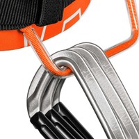 Mammut 4 Slide Harness - Vibrant Orange/Black