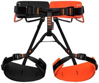 Mammut 4 Slide Harness - Vibrant Orange/Black - M-XL
