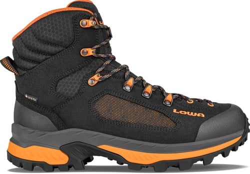 Lowa Corvara GTX Mid - Black/Orange - 43 1/2 (UK 9)