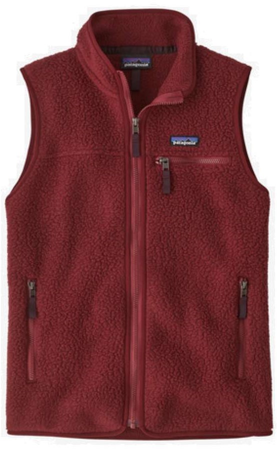 Red patagonia vest hotsell