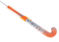 Grays 400i Ultrabow Indoor - Silver/Orange - Senior Hockey Stick