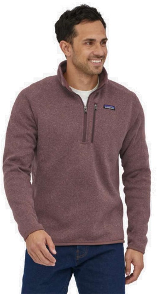 Brown patagonia quarter zip clearance