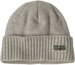 Patagonia Brodeo Beanie - OG Legacy Label: Crisp Grey
