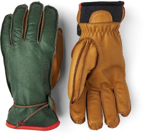 Hestra Wakayama - 5 Finger - Forest/Cork - 11
