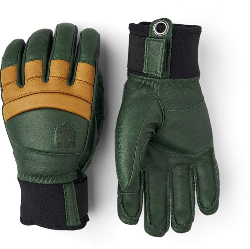Hestra Fall Line - 5 Finger - Forest/Cork - 9