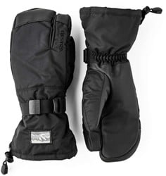 Hestra Gauntlet Sr. - 3 Finger - Schwarz/Schwarz - Handschuhe