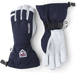 Hestra Army Leather Heli Ski - 5 Finger - Navy - Handschuhe