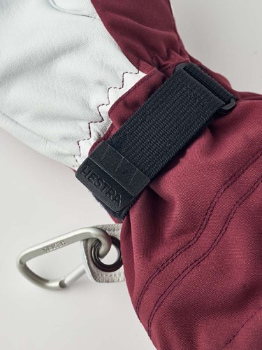 Hestra Army Leather Heli Ski - 5 Finger - Bordeaux